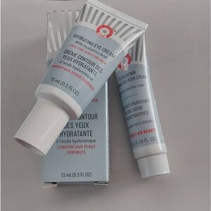 BNIB~First Aid Beauty Hydrating Eye Cream & Firming Collagen Cream Duo